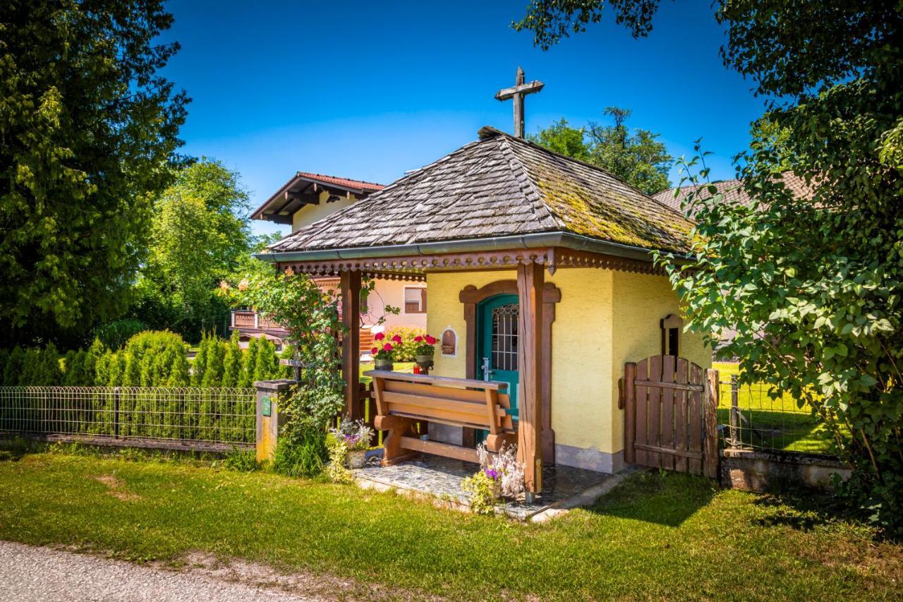 Ferienwohnung Wallmerhof Am Laendlichen Wimberg Adnet Exterior photo